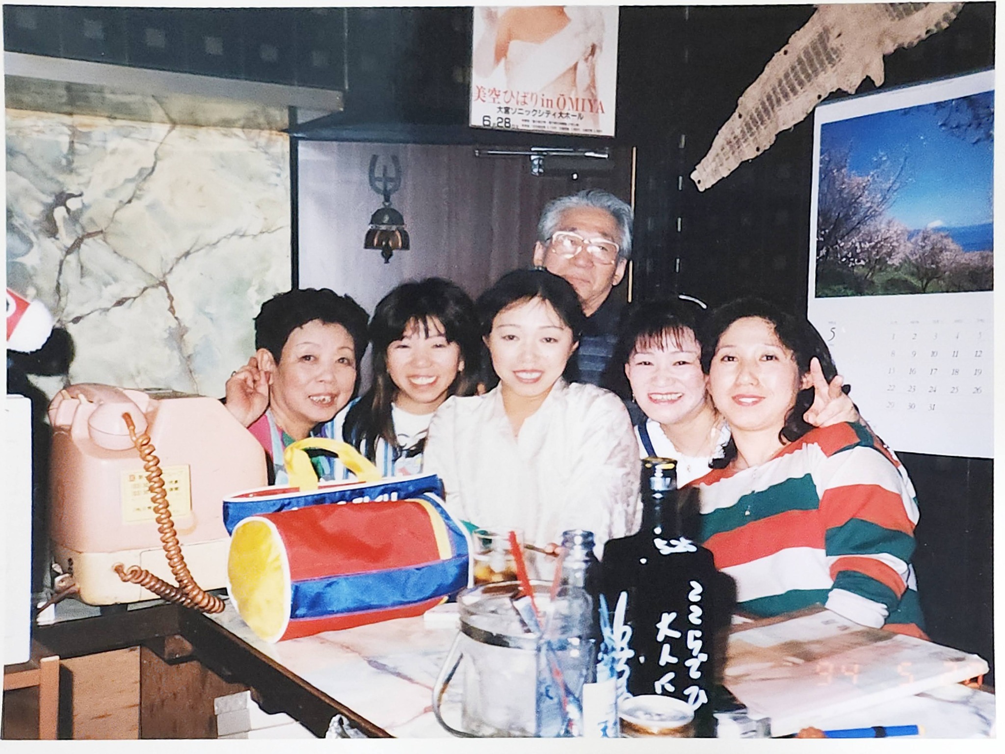 歌楽里に集う昔の思い出の一枚